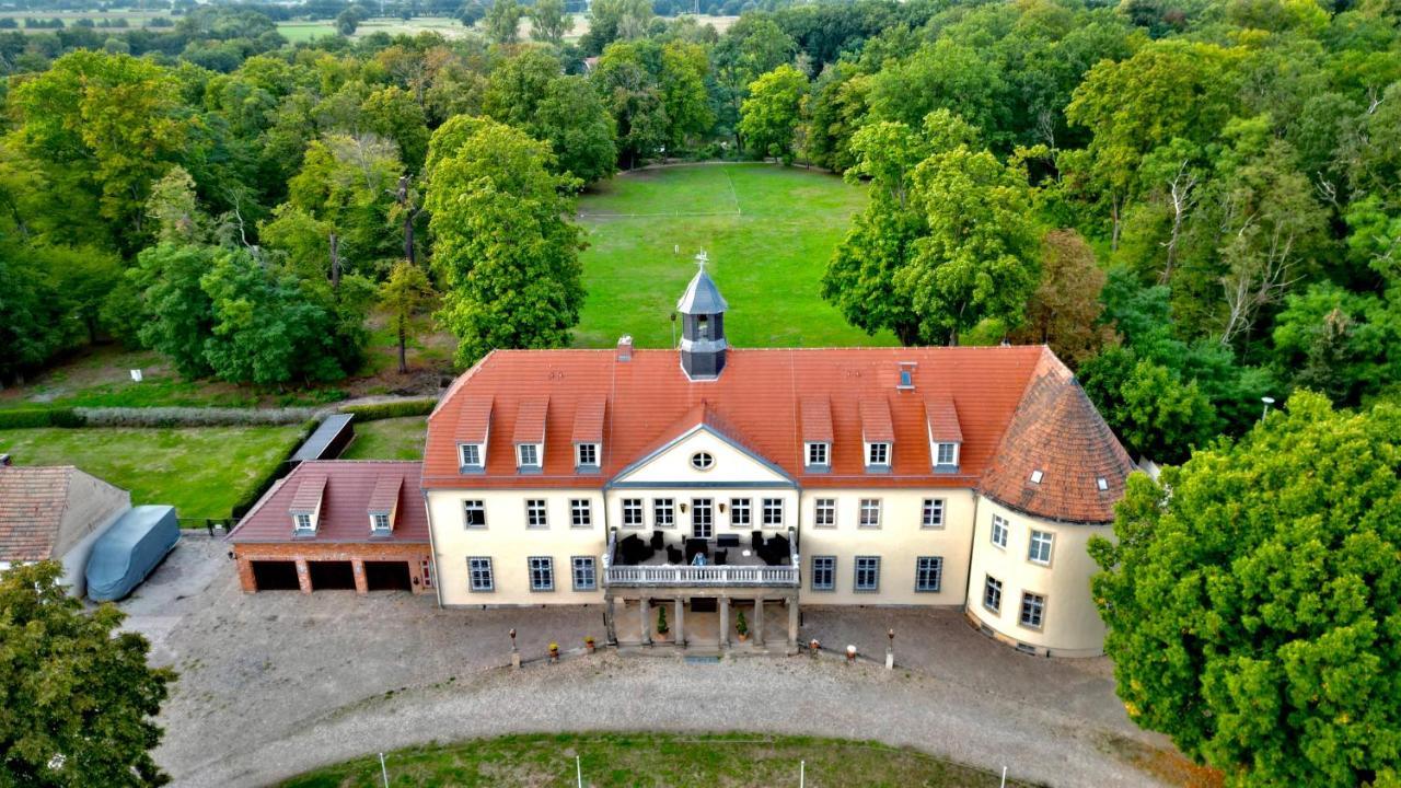 Hotel Garni Schloss Grochwitz Herzberg  Екстер'єр фото